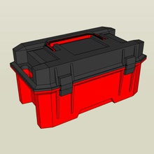 110 toolbox tools various dewalt milwaukee garage remote control scale rc 3d print model - Mito3D