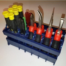 tools modular desktop stand tweezerplierscrewdriver 20 pliers hand holder screwdriver toolbox tweezers tweezer 3d print model - Mito3D