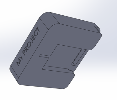 araçlar Projem Kaufland adaptör pil 3d print model - Mito3D