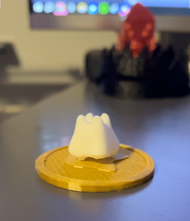 diente molar humano dientes Víspera Santos agujero Leche 3d print model - Mito3D