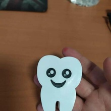 dente scatola latte bambino carina divertimento divertente 3d print model - Mito3D