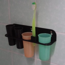 toothbrush-beker-holder home bekerhouder tootbrush-holder bathroom badkamer badezimmer 3d print model - Mito3D
