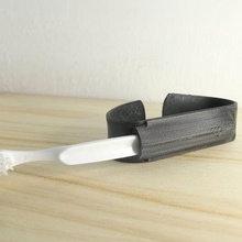 escova dente adaptador 26mm ocupacional terapia 3d print model - Mito3D