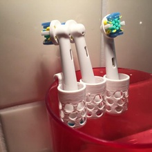 suporte da escova de dentes casa 3d print model - Mito3D