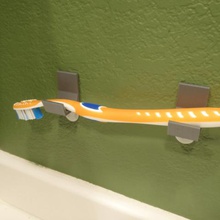 Zahnbürstenhalter home Bad Bad-Accessoires stand nützlich 3d print model - Mito3D