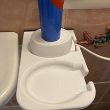 spazzolino titolare supporto gadget orale energia fornitura elettrico 3d print model - Mito3D
