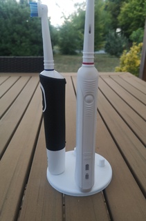 escova dente suporte oral 3d print model - Mito3D