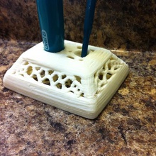 porte-brosse à dents oral la maison 3d print model - Mito3D