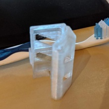 spazzolino da denti di protezione casa pennello dente box igieniche 3d print model - Mito3D