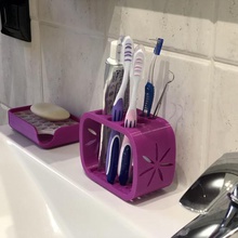 diş macunu, fırçası tutucu ev macunu 3d print model - Mito3D