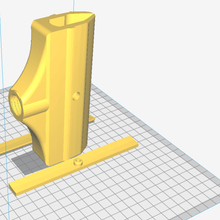 toothed spatula handle tool scraper brush tools serrated 3d print model - Mito3D