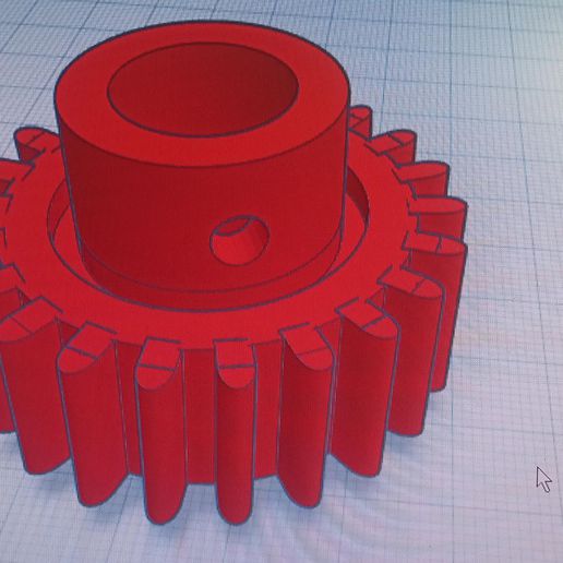 dentado rueda cinturón lijadora banda 3D print model - Mito3D