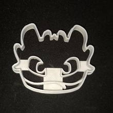 toothless cookie cutter 3d print model - Mito3D