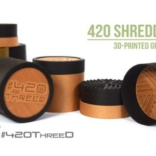 desdentados erva moedor de 10 420threed ferramenta ervas daninhas shredder cannabis reino unido 3d print model - Mito3D