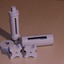 pasta de dente gadget creme dental press casa banho 3d print model - Mito3D