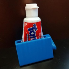Zahnpasta-Spender-print-in-place-keine Montage erforderlich unterstützt home Zahnpasta zitronenpresse drucken-in-place 3d print model - Mito3D