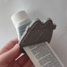 toothpaste tube squeezer pusheen cat 3d print model - Mito3D