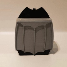 stuzzicadenti batpick dispenser casa darknight batman office cucina strumento famiglia 3d print model - Mito3D