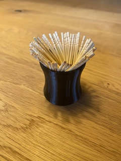 toothpick box storage toothpicks design 3d print model - Mito3D