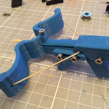 toothpick crossbow game 3d print model - Mito3D