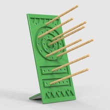 toothpick darts stand countertopchallenge household 3d print model - Mito3D