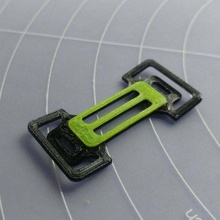 toothpick frame simple battery mount holder drone kabab fpv r/c_vehicles 3d print model - Mito3D