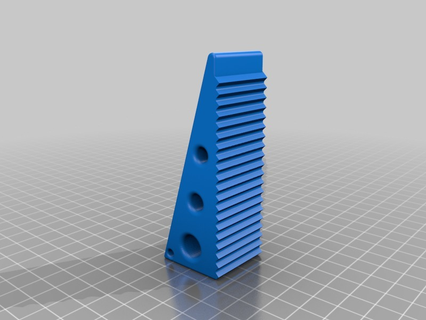 toothy door stop 3d print model - Mito3D