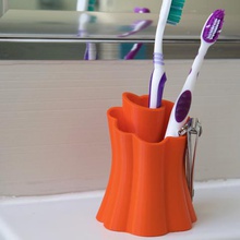 tootsi casa bagno titolare spazzolino da denti 3d print model - Mito3D