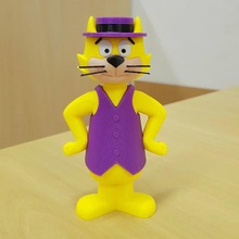 top cat multi-couleur jeu action figure dessin animé caractère hanna barbera topcat les animaux 3d print model - Mito3D