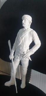 topal osman warrior efe halk kahraman sava folk hero 3d print model - Mito3D