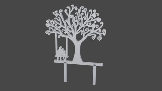 toper tree 3d print model - Mito3D