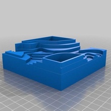 topografik tencere kaktüs ekici Bahçe outdoor_garden 3d print model - Mito3D