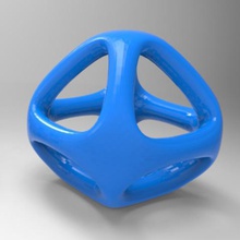 topologic 11 l'art 3d print model - Mito3D