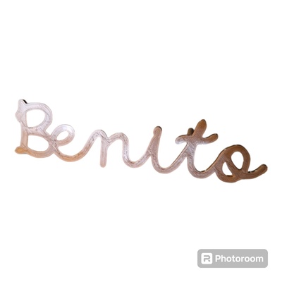 sombrero copa benito pastel cumpleaños feliz bautismo boda 3d print model - Mito3D