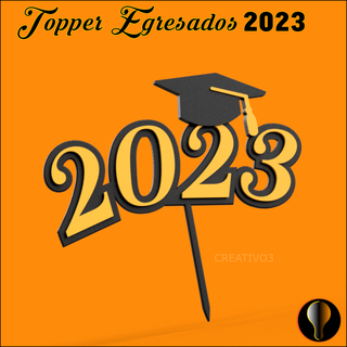 topper graduates 2023 Various alumni 3d print model - Mito3D