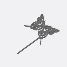 cappello cilindro mariposa farfala 3d print model - Mito3D