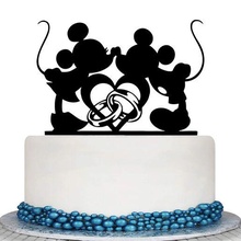 topper mickey mouse cake fondant birthday 3d print model - Mito3D