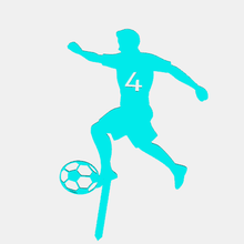 topper Futbol oyuncu Kekler 3d print model - Mito3D