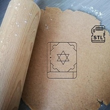 tora livro biscoito cortador judaico casamento cozimento massa cozinha assar biscoitos speculoos 3d print model - Mito3D