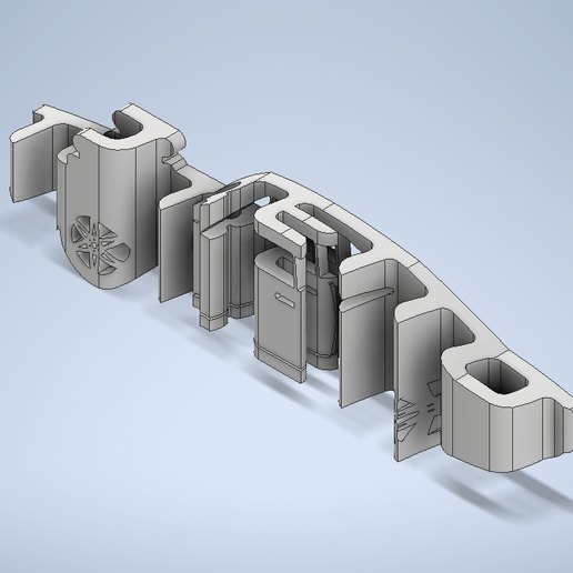 toretto Flip arte schivare caricabatterie veloce furioso 3D print model - Mito3D