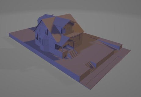 toretto house 3d print model - Mito3D