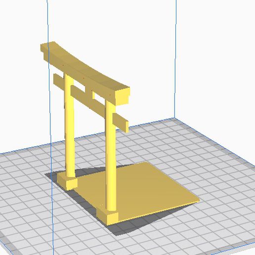tori kitap ayracı Japonya destek Torii kabin özel Japonca 3D print model - Mito3D