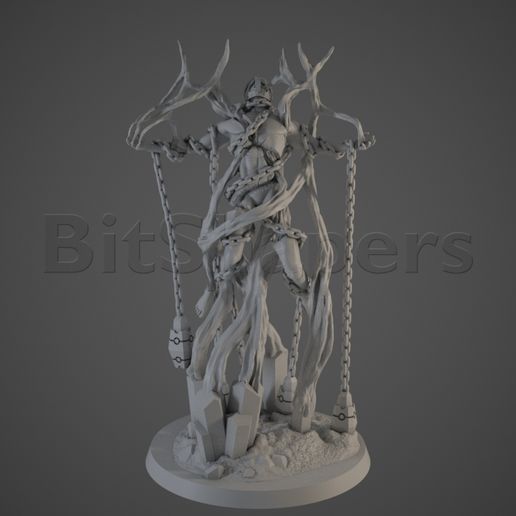 eziyetli star Tanrı vekil masaüstü bilimkurgu minyatürler 28mm savaş oyunları minyatür 3d baskı Warhammer 40000 40k Necron nekronlar nightbringer ctan Şafak vakti alternatif aşılmış paramparça 3D print model - Mito3D