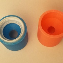 tornade vortex tube personnalisable 3d print model - Mito3D