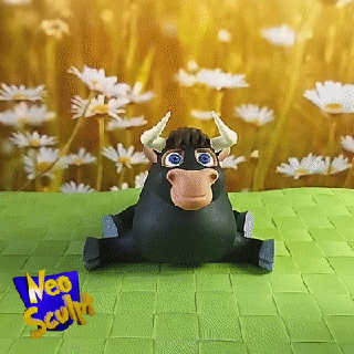 toro flessibile Toro figura Bravo giocattolo animale Spagna 3d print model - Mito3D
