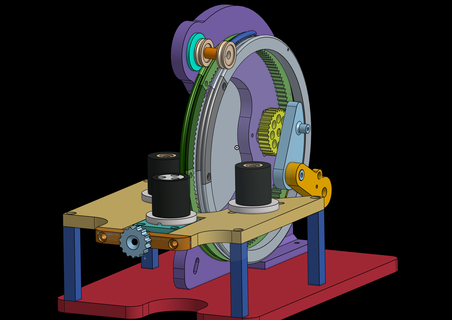 toroid sarıcı bobin makine toroidal sarma 3d print model - Mito3D