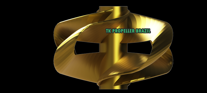 toroidal Propeller tk Serie 3d print model - Mito3D
