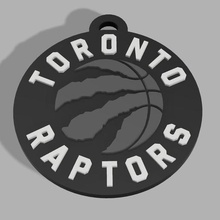 Toronto Raptors anahtarlık anahtar yüzük nba 3d print model - Mito3D