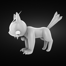 torracat pokemon 3d print model - Mito3D