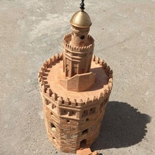 torre del oro Sevilla Architektur arquitectura historisch Spanien Turm Gebäude Strukturen 3d print model - Mito3D
